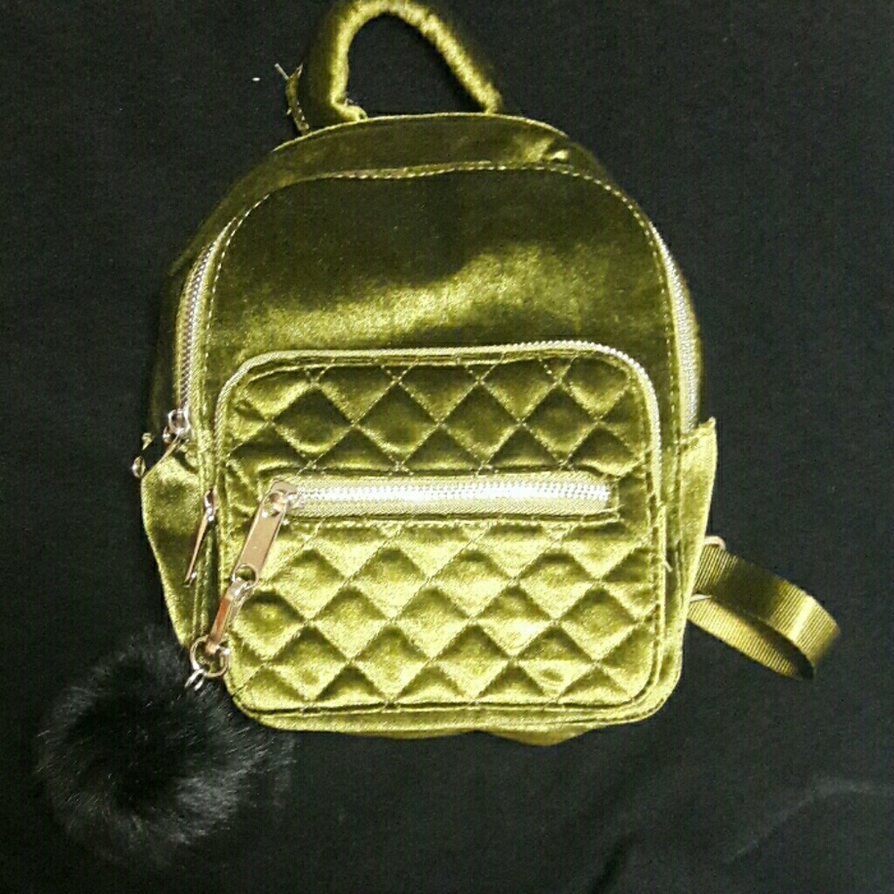 Cute green Minnie backpack